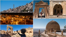 Mardin’in tarihi yapıları turistlerin uğrak noktası oluyor