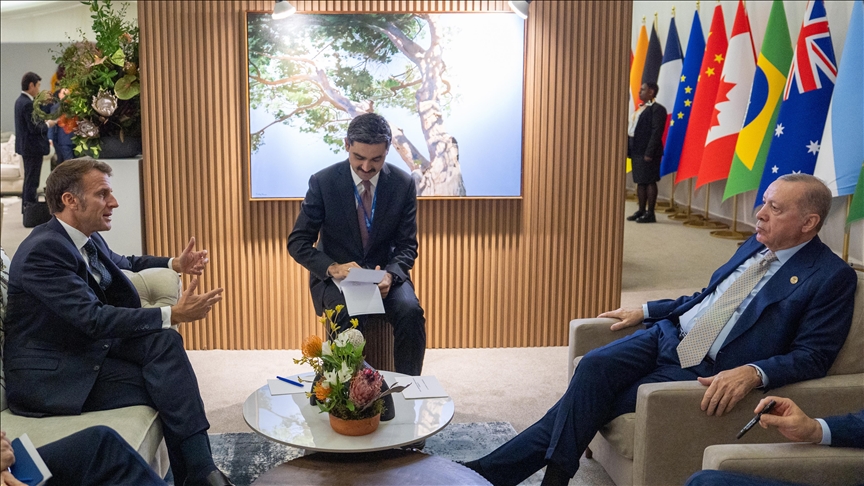 All diplomatic tools should be used to end Russia-Ukraine war, Turkish president tells Macron