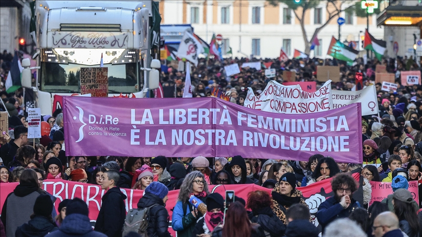 Masovni protesti u Italiji protiv nasilja nad ženama