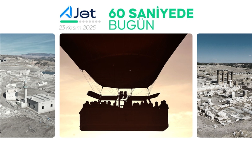 60 saniyede bugün (23 Kasım 2025)