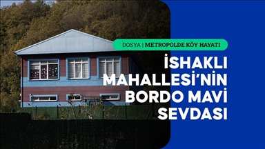 Trabzonluların mega kentteki başkenti İshaklı'da hayat bordo mavi akıyor