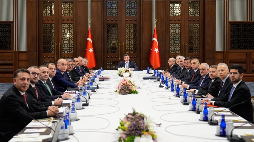 Ekonomi Koordinasyon Kurulu, Cumhurbaşkanı Yardımcısı Yılmaz başkanlığında toplandı