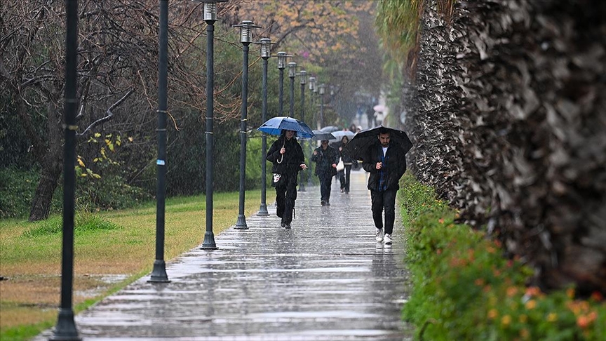 Antalya’nın doğusu için kuvvetli yağış uyarısı