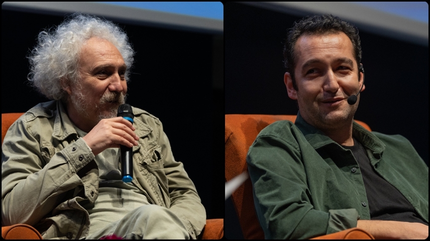 Yüksel Aksu ve Akın Aksu "10. Kısa'dan Hisse Kısa Film Festivali"nde sinemaseverlerle buluştu