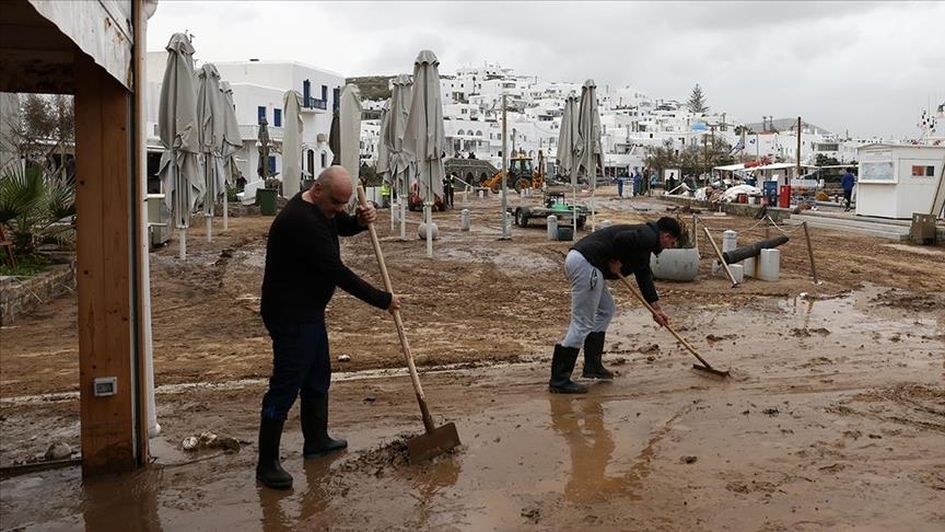 Greqi, gjendje e jashtëzakonshme në një pjesë të vendit për shkak të kushteve të këqija të motit