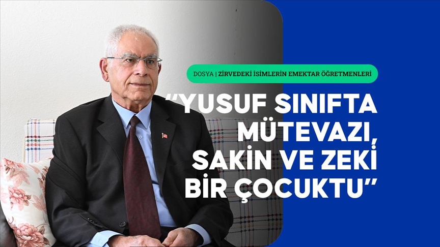 Yusuf Dikeç'in atıcılıktaki ustalığı ilkokul öğretmeninin de gözünden kaçmamış