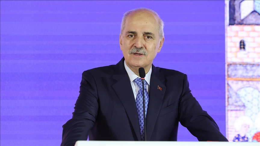 TBMM Başkanı Kurtulmuş: Saraylarımızın ve tarihi eserlerimizin korunması geleceğe dönük bir ışık tutmaktır