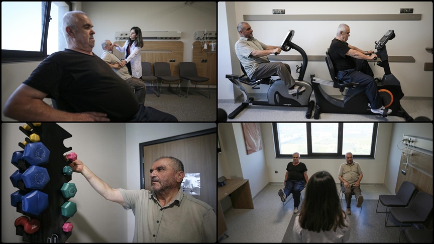 Bursa Şehir Hastanesi'ndeki merkez 500 hastaya doğru nefes almayı öğretti