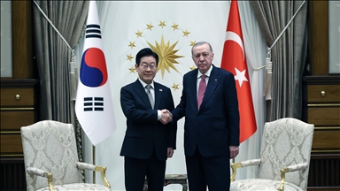 أردوغان ونظيره الكوري الجنوبي يترأسان مباحثات على مستوى الوفود