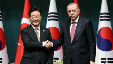 Турскиот и јужнокорејскиот претседател разговараа за чекорите за зајакнување на соработката во одбранбената индустрија