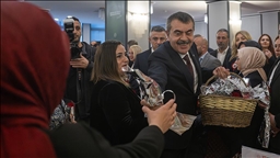 Bakan Tekin, 24 Kasım etkinlikleri kapsamında 81 ilden gelen öğretmenlerle buluştu