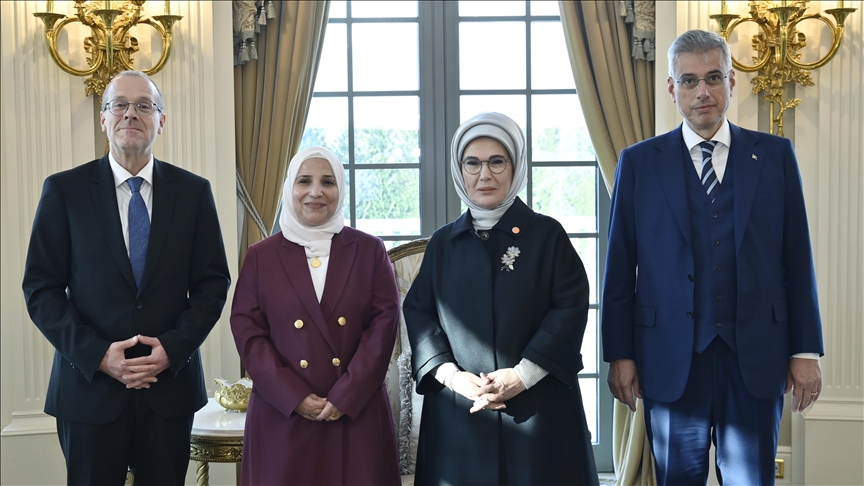 Emine Erdoğan, DSÖ heyetiyle görüştü