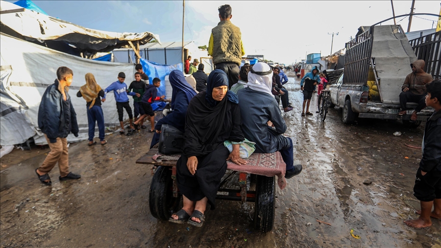Palestine : De fortes pluies provoquent l'effondrement partiel du "Mur de l'apartheid"