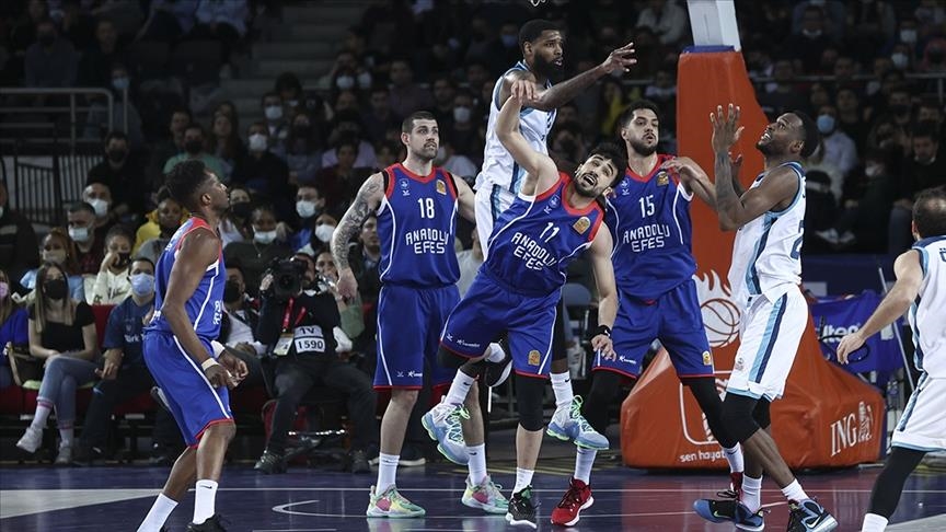 Anadolu Efes, Avrupa Ligi'nde yarın Monaco'ya konuk olacak