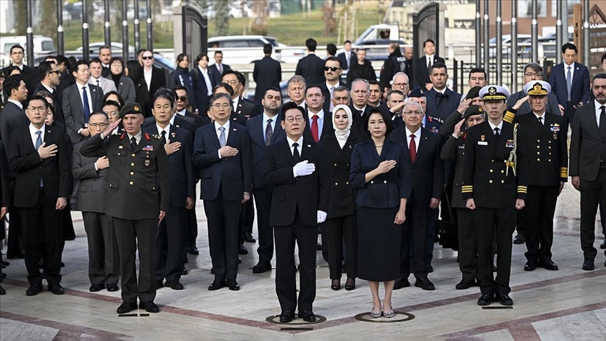 Güney Kore Devlet Başkanı Lee, Ankara\'daki \