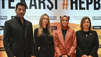 KADEM "Şiddete Karşı Hep Birlikte" kampanyasını başlattı