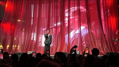 Saint Levant, Doha konserinde "özgür Filistin" çağrısı yaptı