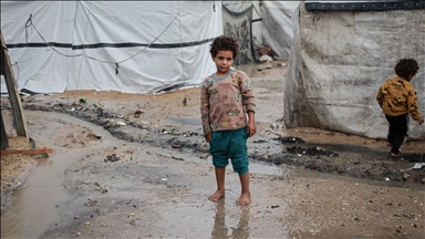 Desetine šatora raseljenih Palestinaca poplavljene obilnim kišama na jugu Gaze