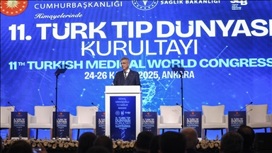 Ankara'da 11. Türk Tıp Dünyası Kurultayı'nın açılış programı düzenlendi