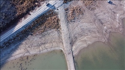 Koçhisar Barajı'nda kullanılabilir su seviyesi kuraklık nedeniyle yüzde 1'in altına düştü