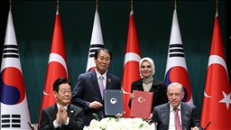 تركيا وكوريا الجنوبية توقعان 3 اتفاقيات للتعاون