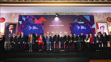 Anadolu Ajansı Haber Ödülleri sahiplerini buldu