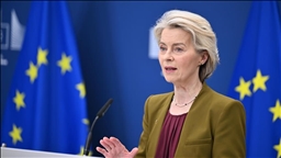 EU chief says preparing legal proposal that could include using immobilized Russian assets to help Ukraine