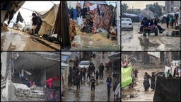 آژانس امدادرسانی فلسطینیان: هزاران نفر در غزه با «زمستانی دشوار» روبه‌رو هستند