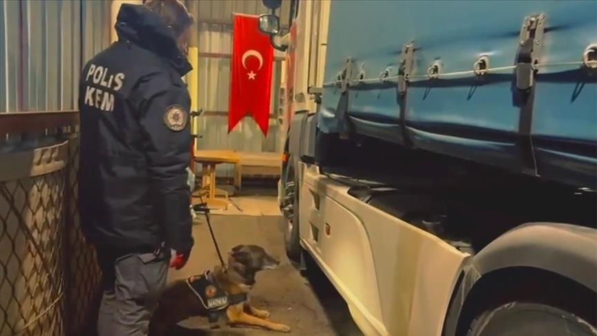 Di operasyonên li Mersîn û Erziromê da 447,5 kîlo madeyên hişbirê hatin bidestxistin