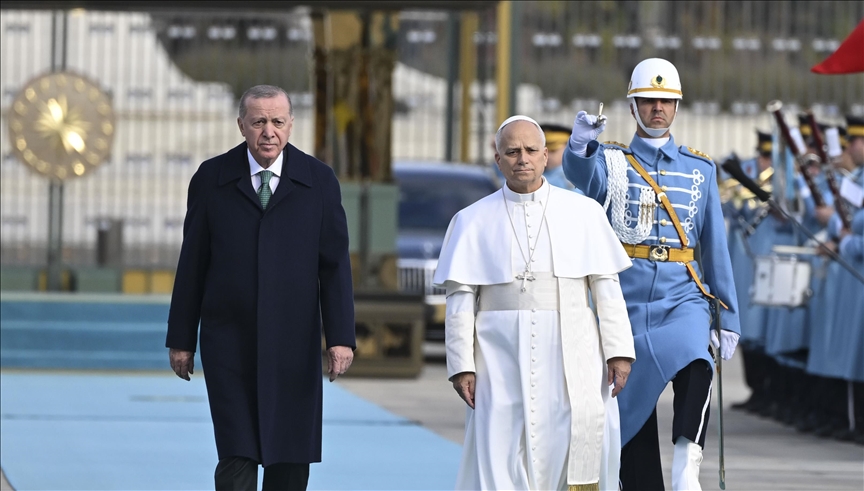 Erdogan u Ankari dočekao šefa države Vatikan, papu Lava XIV