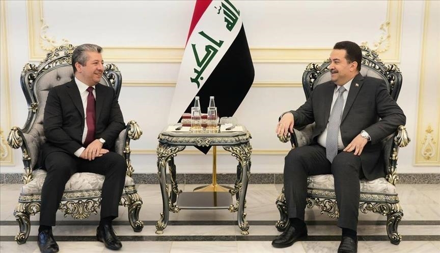 مەسرور بارزانی و محەمەد شیاع سوودانی ھێرشەکەی سەر کێڵگەی غازی کۆڕمۆڕیان تاوتوێ کرد