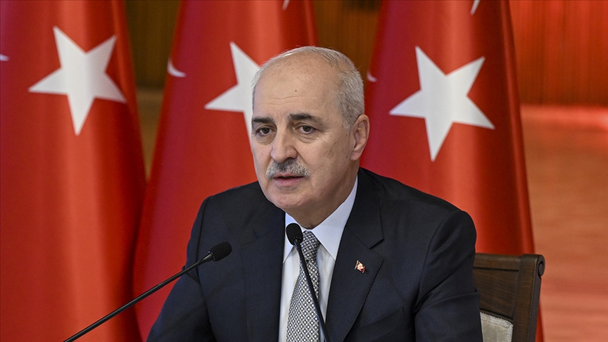 TBMM Başkanı Kurtulmuş: Gazze'de adaletin, insanlığın ve hakikatin yanında durma irademiz kararlılıkla sürecektir