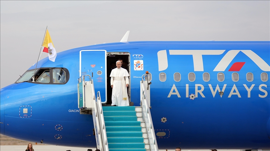 Папа Римский Лев XIV прибыл с визитом в Турцию