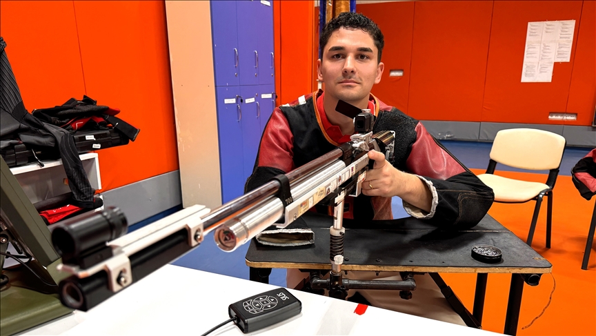 Milli para atıcı Yusuf, nişangahına 2026 Avrupa Para Atıcılık Şampiyonası'nı koydu