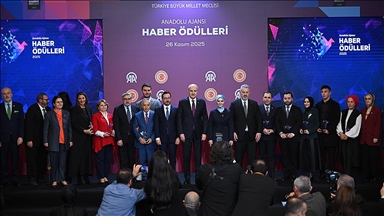 "Anadolu Ajansı Haber Ödülü"nü alan gazeteciler AA'ya değerlendirmelerde bulundu