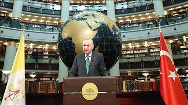 سەرکۆمار ئەردۆغان: "دژ بە ستەم بەرپرسیارێتی هەڵدەگرین و بۆ ئاشتی و دادپەروەری ئەرک لە ئەستۆ دەگرین"