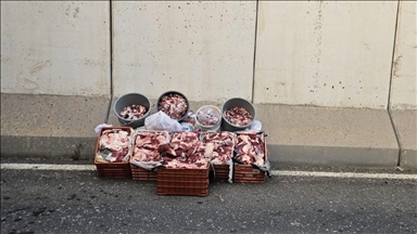 Li Şanliurfayê tonek goştê qaçax hat bidestxistin