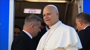 Pope Leo XIV departs for Türkiye on his 1st foreign visit