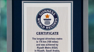 قطار الرياض يدخل موسوعة "غينيس" كأطول شبكة ذاتية القيادة