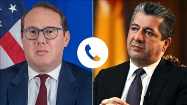 مەسرور بارزانی و ھەڵسوڕێنەری کاروباری باڵیۆزخانەی ئەمریکا ھێرشەکەی سەر کۆرمۆریان تاوتوێ کرد