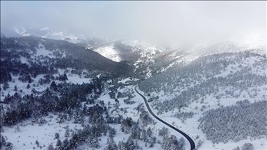 Снежни врнежи го покрија регионот Леон во Шпанија, арктички бран го зафати северот на земјата