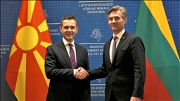 Министерот Муцунски во работна посета на Литванија, средба со колегата Будрис