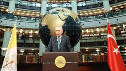 Cumhurbaşkanı Erdoğan: Zulümler karşısında sorumluluk alıyor, barış ve adalet için elimizi taşın altına koyuyoruz