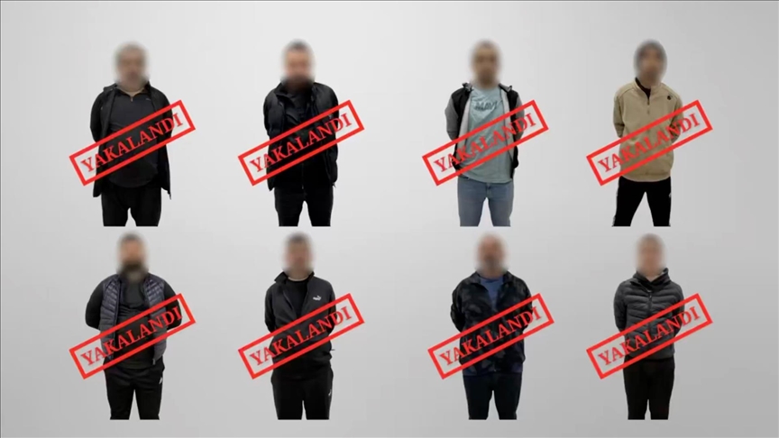 Kırmızı bültenle aranan 3, ulusal seviyede aranan 5 suçlu Türkiye'ye iade edildi