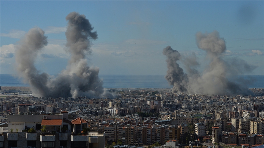 İsrail, ateşkese rağmen Lübnan'a 669 dalga halinde hava saldırıları düzenledi