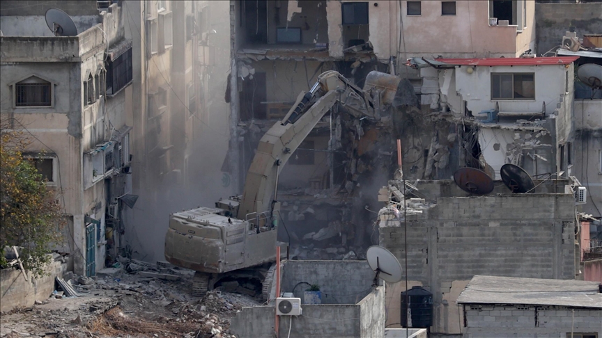 إسرائيل تعتزم هدم 24 مبنى بمخيم جنين شمال الضفة