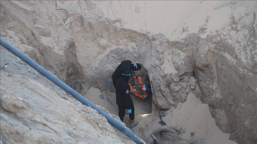 El ejército israelí abate a nueve combatientes palestinos dentro de un túnel en la ciudad de Rafah