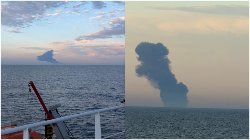 Ulaştırma Bakanlığı: Patlama ve yangın ihbarı alınan gemideki 25 personel sağlıklı şekilde kurtarıldı