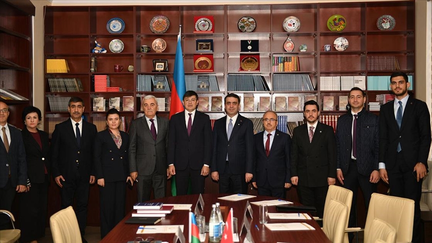 YTB Başkan Vekili Turus, Azerbaycan Diaspora Komitesi Başkanı Muradov'la görüştü