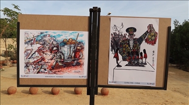 مصر.. رسوم كاريكاتورية تنشد السلام في مسابقة دولية